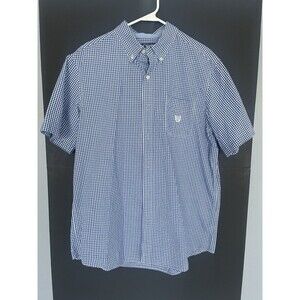 Chaps Men's Short Sleeve Shirt Size Large